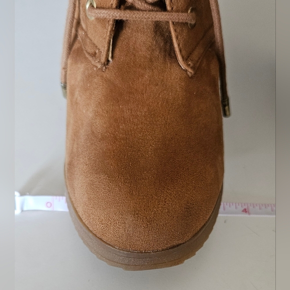 WhiteMt. Wedge Ankle Boots - Picture 8 of 9